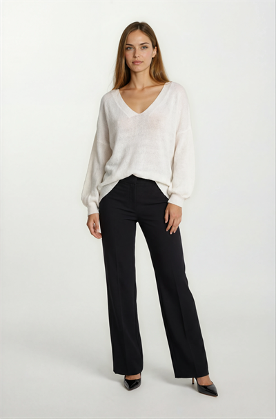 Pennie Ön Arka V Triko EKRU