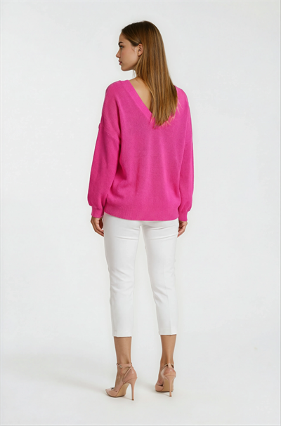 Pennie Ön Arka V Triko FUŞYA