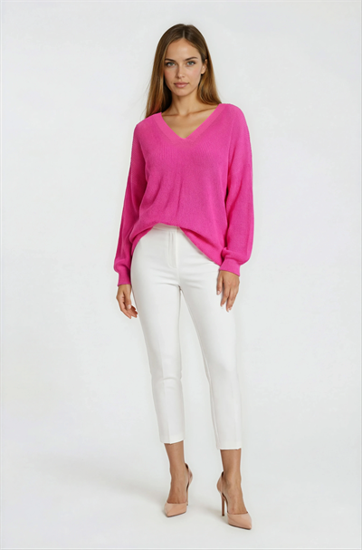 Pennie Ön Arka V Triko FUŞYA