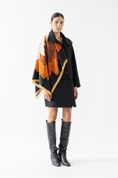 Ramenghi Desenli Şal TABA