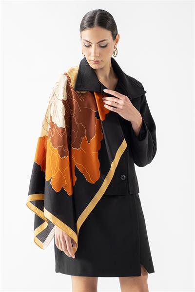 Ramenghi Desenli Şal TABA