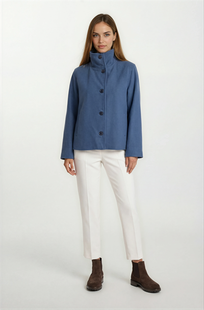 Rowlands Dik Yaka Flota Cepli Kap İNDİGO