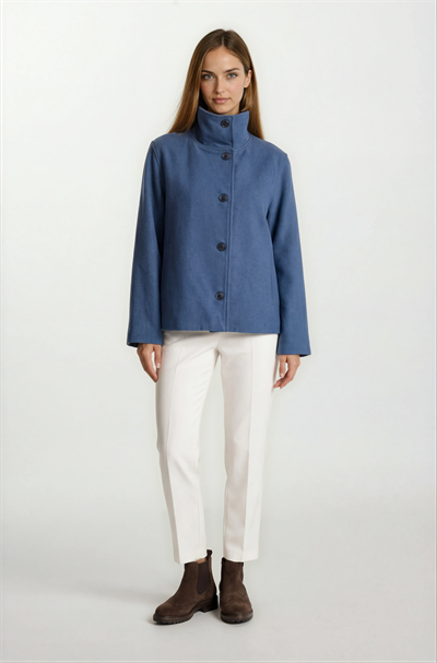 Rowlands Dik Yaka Flota Cepli Kap İNDİGO