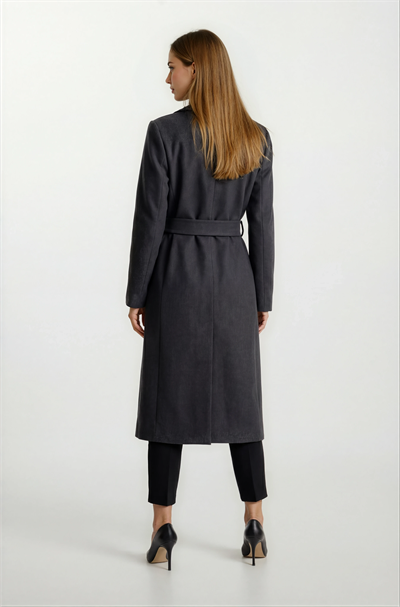 Savagovicı Kruvaze Kuşaklı Kaban SİYAH