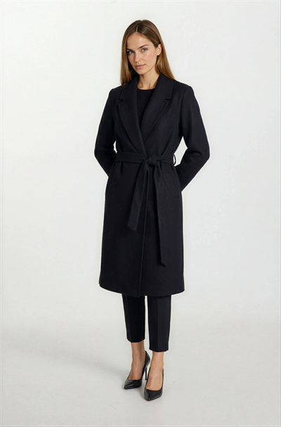 Savagovicı Kruvaze Kuşaklı Kaban SİYAH