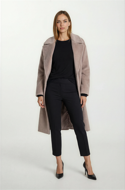 Terranova Kruvaze Geniş Kesim Kaban VİZON