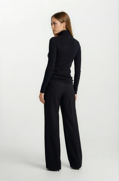 Valverde Balıkçı Yaka Uzun Kol Triko SİYAH