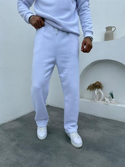 3 İplik Şardonlu Basic Takım Beyaz