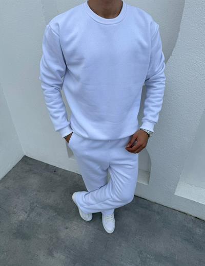 3 İplik Şardonlu Basic Takım Beyaz