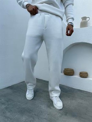 3 iplik Şardonlu Basic Takım Beyaz