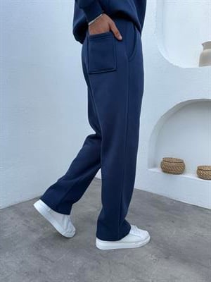 3 iplik Şardonlu Basic Takım Lacivert