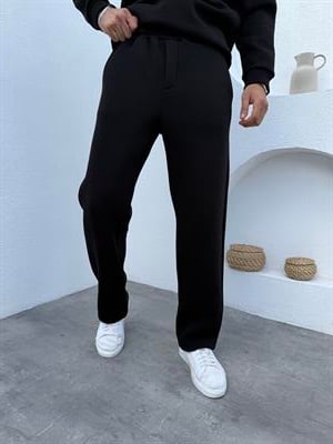 3 iplik Şardonlu Basic Takım Siyah