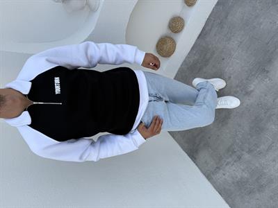 3 İplik Şardonlu YOURTURN Sweatshirt Siyah