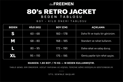 80ler Retro Ceket