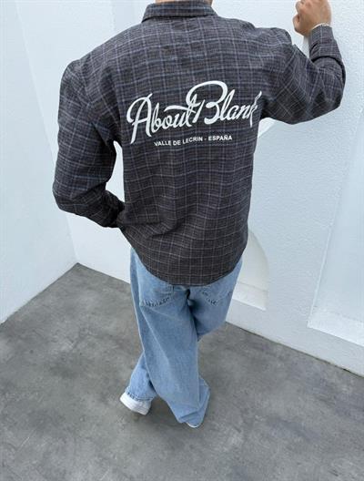 Aboult Baskı Gömlek- Süper Baggy Jean Kahve