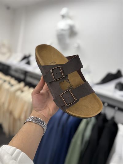 Ayarlanabilir Sandalet Koyu Kahve