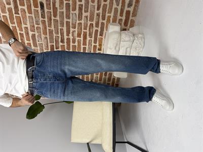 Baggy Kalıp Kot Pantolon Koyu Mavi