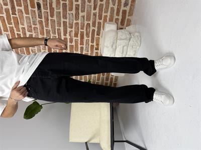 Baggy Kalıp Kot Pantolon Siyah