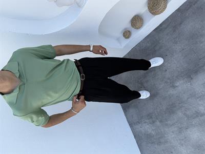 Basic Apaş Yaka Triko 