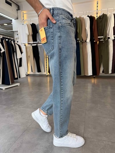 Boyfriend Kot Pantolon Kar Yıkama