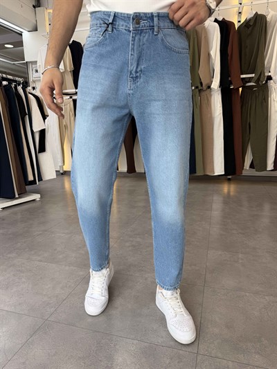 Boyfriend Kot Pantolon Mavi