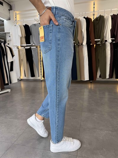 Boyfriend Kot Pantolon Mavi