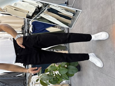 Boyfriend Kot Pantolon Siyah