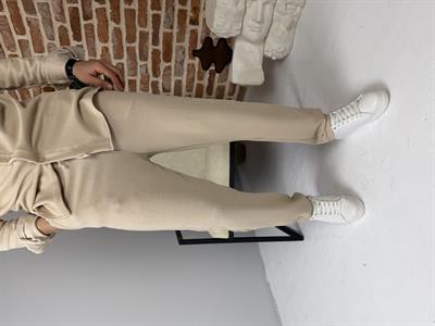 Bürümcük Gömlek Takım Bej