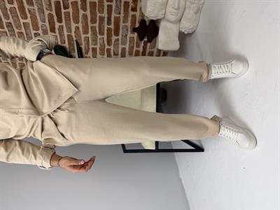 Bürümcük Gömlek Takım Bej