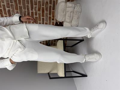 Bürümcük Gömlek Takım Beyaz