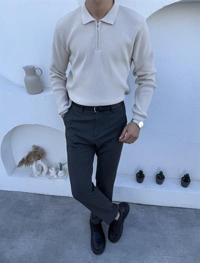 Çelik Örme Premium Kazak Bej