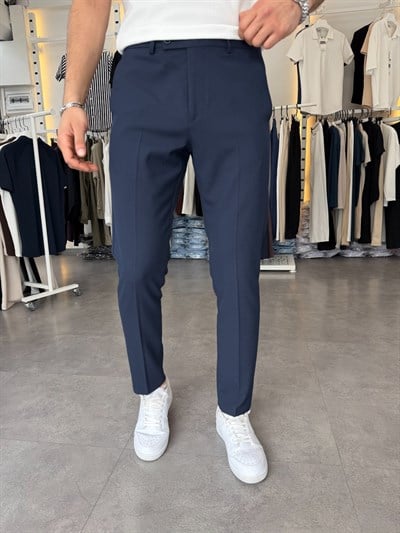 Dilli Regular Kumaş Pantolon Lacivert