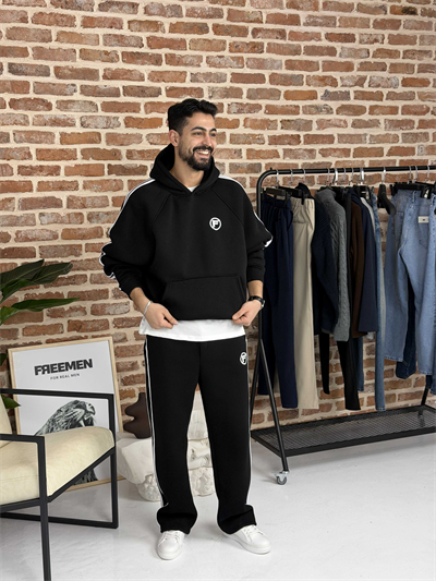 F Nakışlı Oversize Takım
