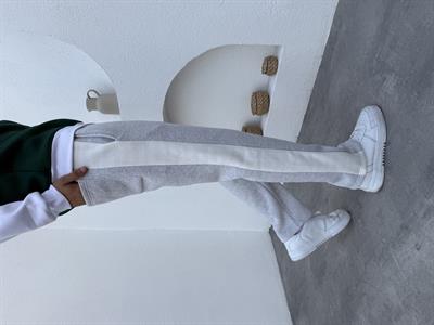 Garnili 3 İplik Şardonlu Baggy Eşofman Gri