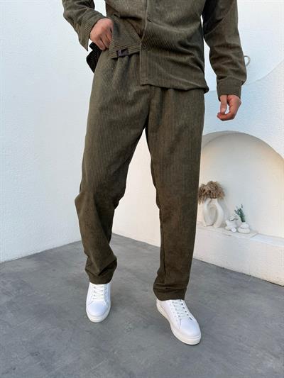 İthal Kadife Takım Yeşil