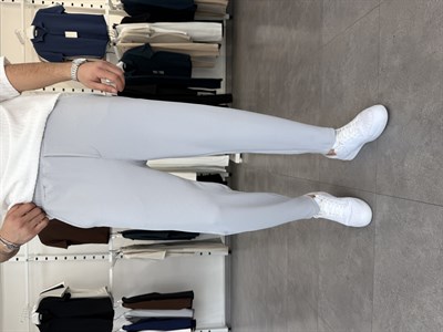 İthal Krep Boyfriend Pantolon Gri