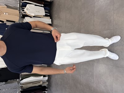 İthal Örme Reglan Kol Tişört Lacivert