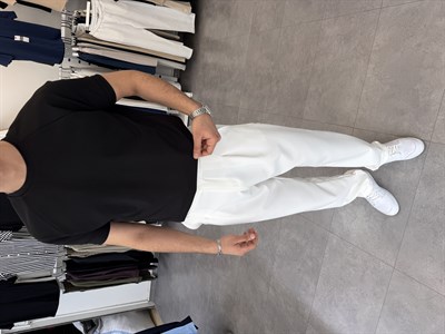 İthal Örme Reglan Kol Tişört Siyah