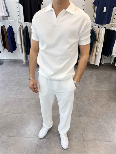 İthal Ottoman Takım Beyaz