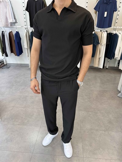 İthal Ottoman Takım Siyah