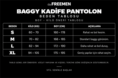 Kadife Baggy Pantolon Lacivert