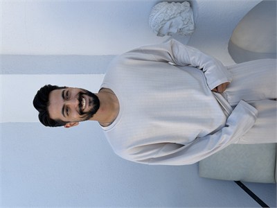Longsleeve Oysh Kumaş Takım Bej
