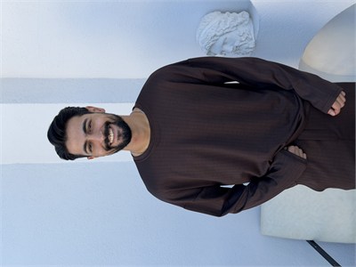 Longsleeve Oysh Kumaş Takım Kahve