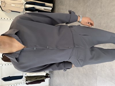 Oversize Duble Takım Antrasit