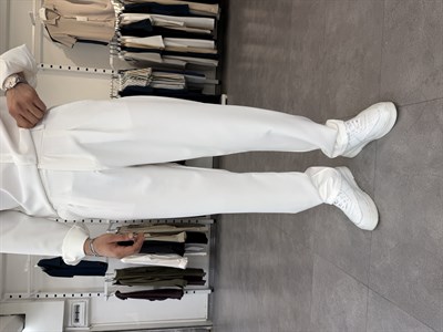 Oversize Duble Takım Beyaz