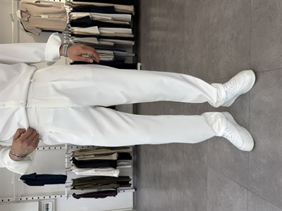 Oversize Duble Takım Beyaz