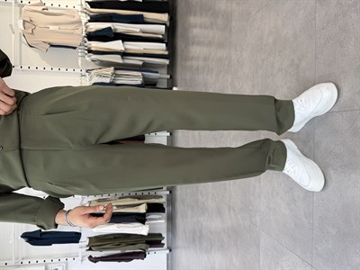 Oversize Duble Takım Haki