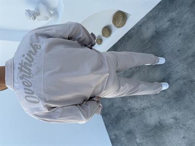 Overthink Oversize Keten Takım taş gri 