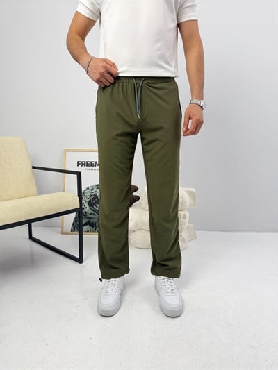 Paraşüt Baggy Eşofman Haki