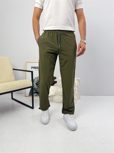 Paraşüt Baggy Eşofman Haki